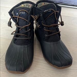 Sperry Black Duck Boots